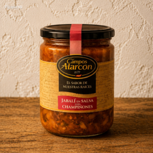 JABALI EN SALSA CON CHAMPIÑONES
